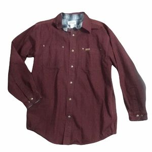 Carhartt S96 Flannel Lined Canvas Shirt Jacket M